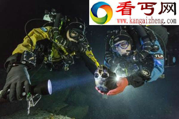 揭示最早的美洲人的海底洞穴中冰河时期少女头骨化石
