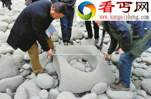 都江堰大修发现清代石井圈