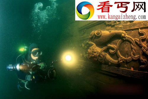 千岛湖水下的汉唐古城