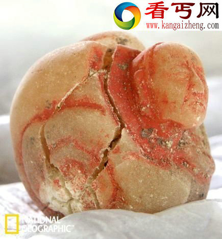 玛雅公主墓 尸骸覆红色牡蛎壳(图) 