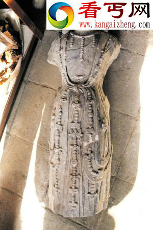 济南出土千年菩萨像造型精美 初判来自1400年前