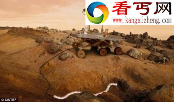 科学家拟派机器蛇协助火星车探索火星