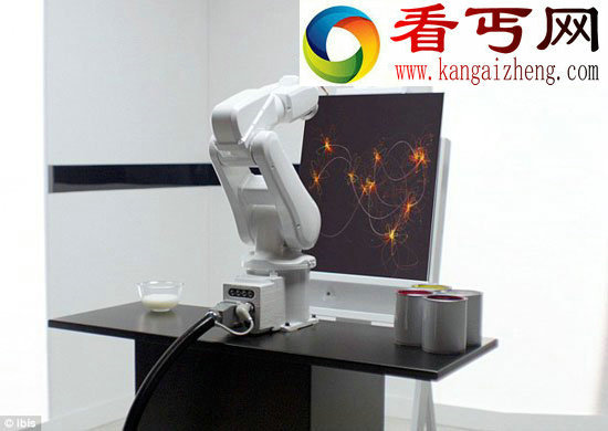 欧洲研发能绘制人睡眠图像的“毕加索机器人” 