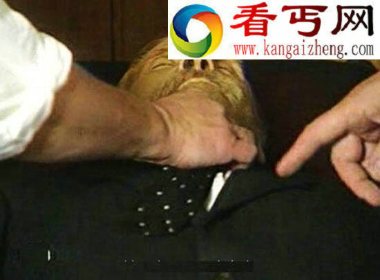 列宁遗体现状图片曝光，内脏血液被取出皮肉被代替