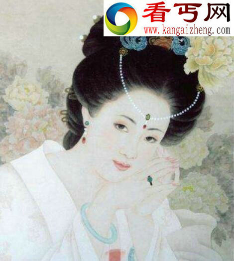 历史上真实的杨贵妃图片，杨贵妃真实画像
