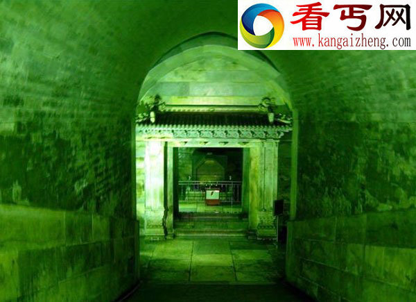 慈禧陵墓被挖后遗体出土景象 尸身长满白毛